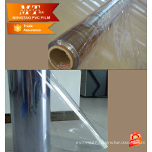 Hot sale soft dureté super / normal transparent film pluriel pvc pour l&#39;emballage